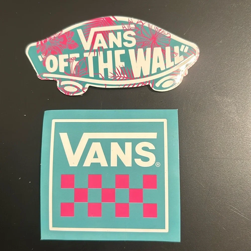 2 pack Vans Stickers - Picture 1 of 4